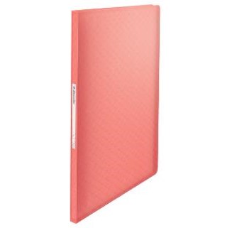 Katalogová kniha měkká Esselte Colour'Breeze, 40 kapes, korálová 628441
