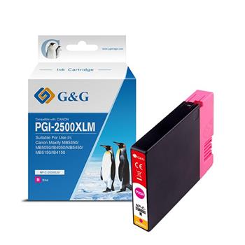 kazeta G&G pre Canon PGI-2500XLM Maxify MB5050/MB5350/IB4050 (20.4ml/M) NP-C-2500XLM/C(PG)