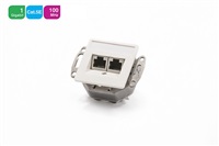 KELine K-Giga KOMPAKT, Cat.5e, Modul 2xRJ45/s 501122