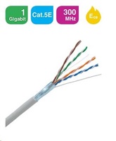 KELine Kábel FTP (F/UTP) 4x2xAWG24, Category 5E, 300 MHz,Euroclass Eca , 500 m na bubnoch KE300S24-Eca
