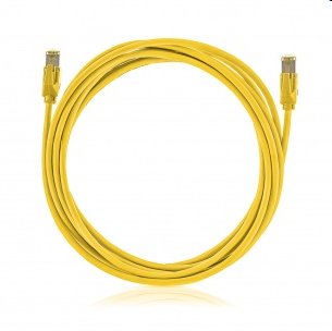 KELine Patch kábel STP, Category 6A, LSOH, žltý, 7,0m KEL-C6A-P-070-YE