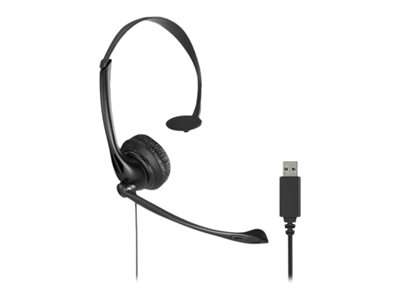 KENSINGTON, Kensington USB Mono Headset Inline Ctrls K80100WW