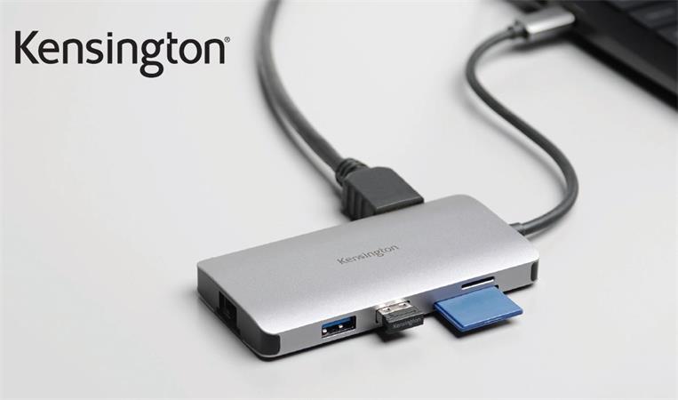 KENSINGTON Mobilní dokovací stanice UH1400P USB-C® 8-in-1 K33821EU