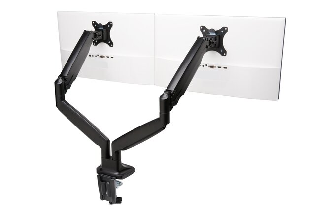 Kensington One-Touch Height Adjustable Dual Monitor Arm - Black K59601WW