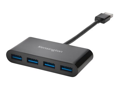 Kensington UH4000 - Rozbočovač - 4 x SuperSpeed USB 3.0 - desktop K39121EU