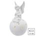 Keramický anjel LED, 29 cm, 2x AA, vnútorný, teplá biela 8592920135143