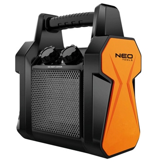 Keramický infra žiarič (ohrievač) s ventilátorom NEO TOOLS 90-060, 2000W, IP55, keramický PTC Heati