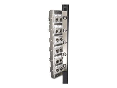 Keystone Holder 12 port tiltable for 10, Keystone Holder 12 port tiltable for 10 67040