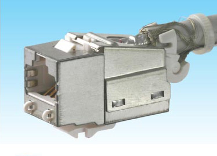 Keystone LEXI-Net FTP Cat 5e, samozářezový TA8758ST-WH