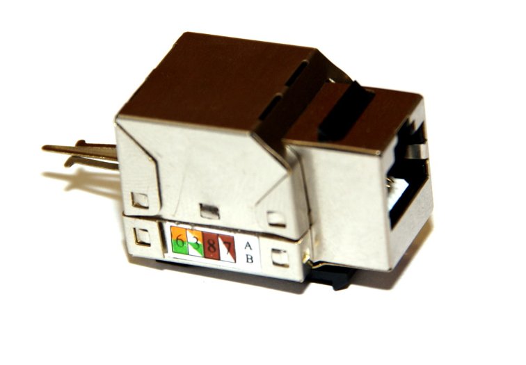 Keystone LEXI-Net FTP Dual, Cat 5e, horní zářez