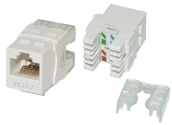 Keystone Masterlan UTP Cat 6 - bílý, samozařezávací