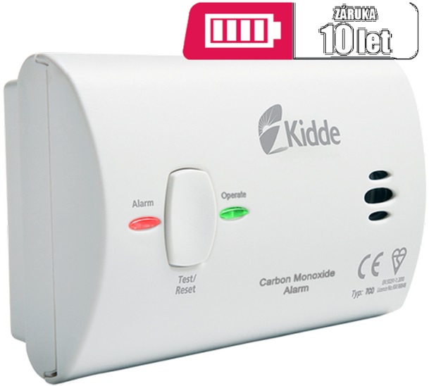 Kidde 7CO Detektor CO s alarmem 47871096329