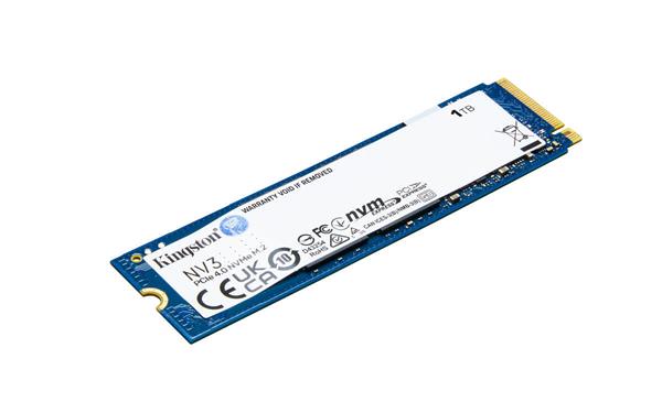 Kingston 1000GB NV3 SSD PCIe 4.0 NVMe M.2 2280 ( r6000MB/s, w4000 MB/s ) SNV3S/1000Gx