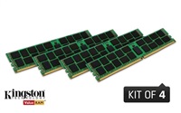 Kingston 16GB (Kit 4x4GB) 2133MHz DDR4 CL15 ECC DIMM 1.2V KVR21R15S8K4/16