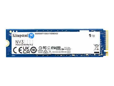 KINGSTON, 1TB NV3 M.2 2280 PCIe 4.0 NVMe SSD SNV3S/1000G