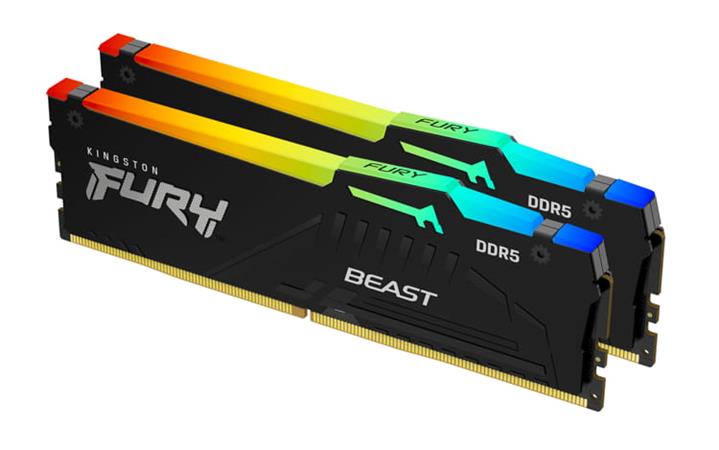 KINGSTON 32GB 6000MT/s DDR5 CL36 DIMM (Kit of 2) FURY Beast RGB EXPO KF560C36BBE2AK2-32