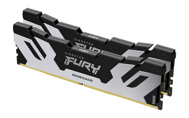KINGSTON 32GB 6400MT/s DDR5 CL32 DIMM (Kit of 2) FURY Renegade Silver KF564C32RSK2-32