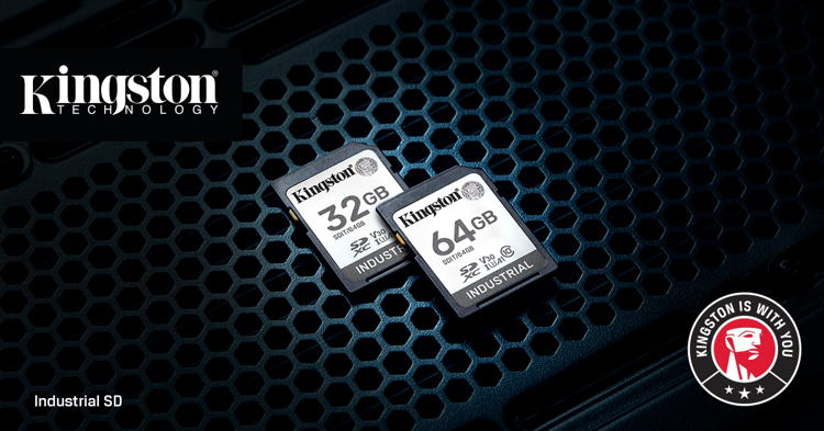 KINGSTON 8GB SDHC Industrial -40C to 85C C10 UHS-I U3 V30 A1 pSLC SDIT/8GB