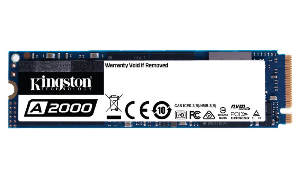 KINGSTON A2000 500GB SSD / Interní / M.2 2280 / PCIe NVMe SA2000M8/500G