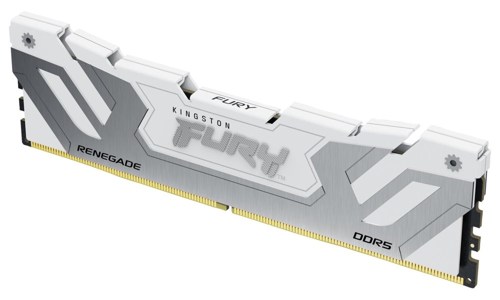 KINGSTON CUDIMM DDR5 24GB 8400MT/s CL40 FURY Renegade White XMP KF584CU40RW-24