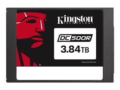Kingston Data Center DC500R - SSD - šifrovaný - 3840 GB - interní - 2.5" - SATA 6Gb/s - AES - Self- SEDC500R/3840G