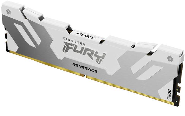 KINGSTON DIMM DDR5 16GB 7600MT/s CL38 FURY Renegade White XMP KF576C38RW-16