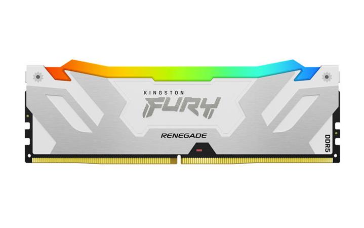 KINGSTON DIMM DDR5 16GB 8000MT/s CL38 FURY Renegade RGB White XMP KF580C38RWA-16