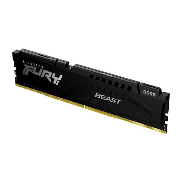 KINGSTON DIMM DDR5 32GB 6000MT/s CL30 ECC FURY Beast EXPO Černá KF560C30BBE-32