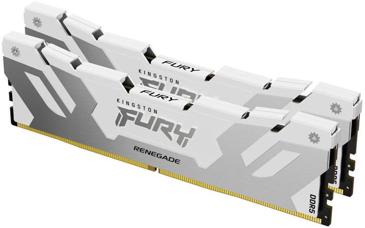 KINGSTON DIMM DDR5 64GB(Kit of 2) 6400MT/s CL32 FURY Renegade Silver XMP KF564C32RSK2-64