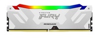 KINGSTON DIMM DDR5 FURY Renegade White RGB XMP 16GB 6400MT/s CL32 KF564C32RWA-16