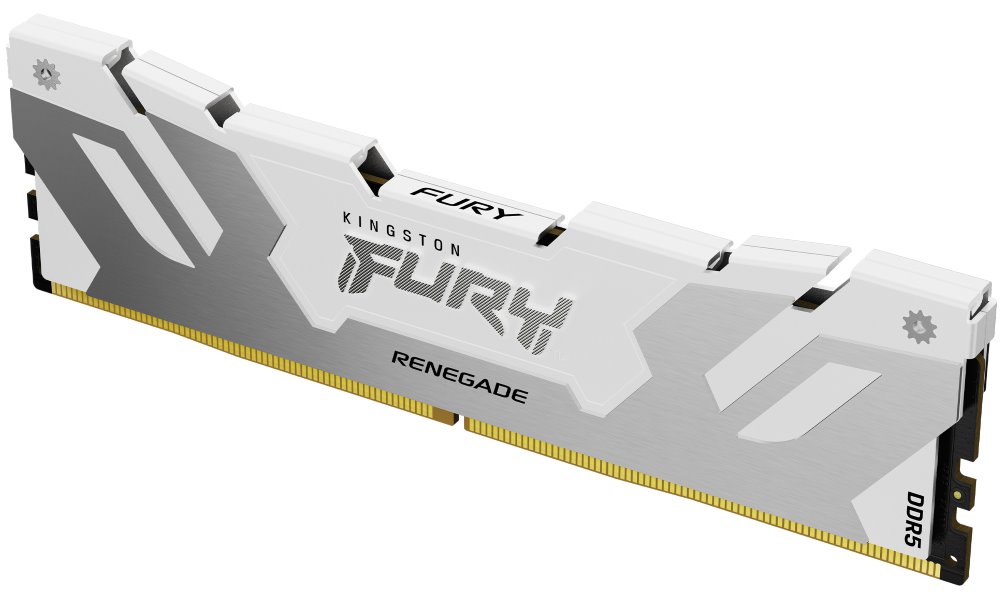 KINGSTON DIMM DDR5 FURY Renegade White XMP 16GB 6400MT/s CL32 KF564C32RW-16