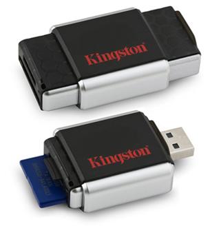 Kingston externí USB čtečka MobileLite G2 + 4GB SD FCR-MLG2+SD4/4GB