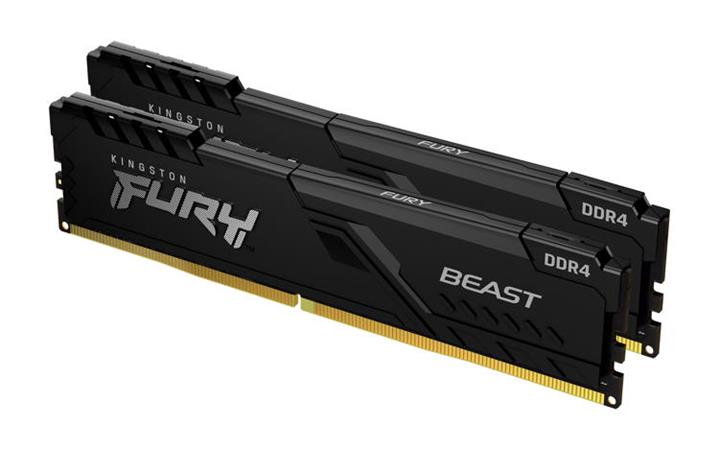 Kingston FURY Beast/DDR4/64GB/3200MHz/CL16/2x32GB/Black KF432C16BBK2/64