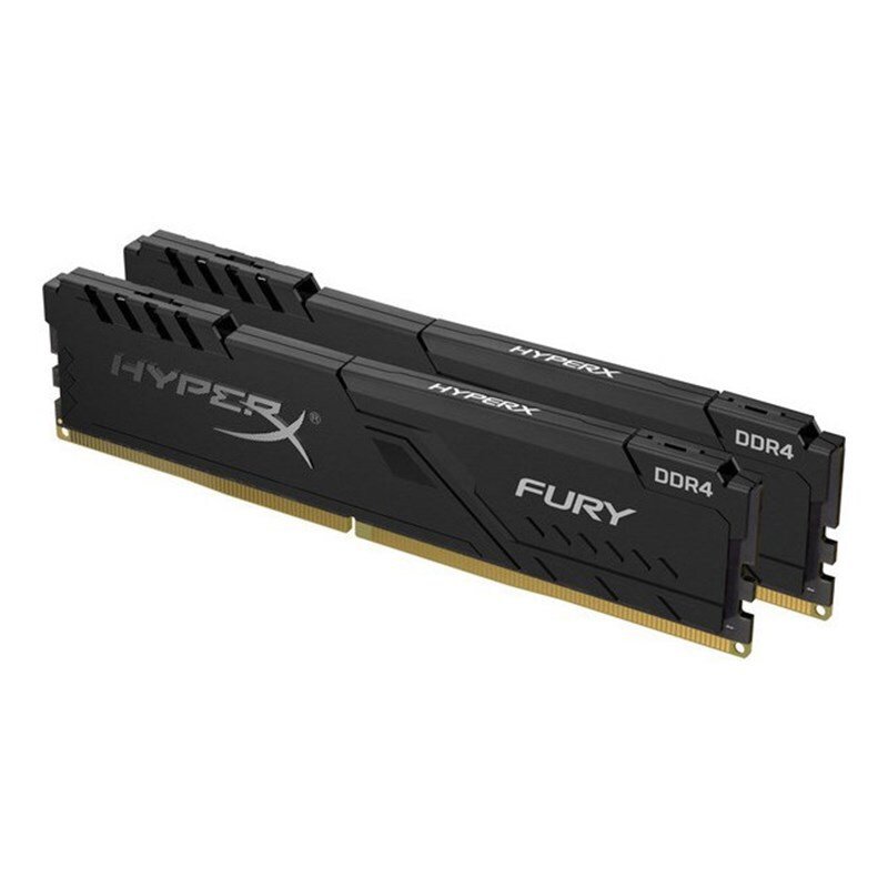 KINGSTON HyperX FURY 8GB DDR4 2666MHz / DIMM / CL16 / černá / KIT 2x 4GB HX426C16FB3K2/8