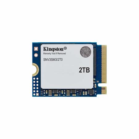 KINGSTON NV3 SSD 2TB / NVMe M.2 PCIe Gen4 / Interní / M.2 2230 SNV3SM3/2T0