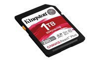 Kingston SDXC karta 1TB Canvas React Plus, UHS-II, U3, V60, R:280/W:150MB/s SDR2V6/1TB