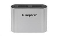 Kingston USB3.2 Gen1 Workflow Dual-Slot microSDHC/SDXC UHS-II Card Reader WFS-SDC