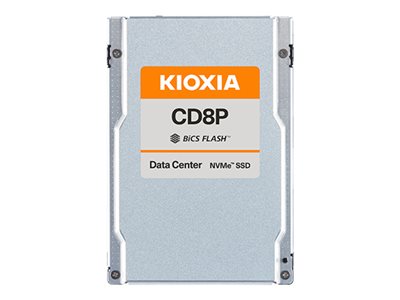 KIOXIA CD8P-R Series KCD8XPUG7T68 - SSD - Data Center, Read Intensive - 7680 GB - interní - 2.5" -
