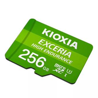 Kioxia Pamäťová karta Exceria High Endurance (M303E), 256GB, microSDXC, LMHE1G256GG2, UHS-I U3 (Cl