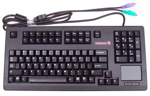 Klávesnica Cherry G80-11900LTMIT-2, KEY, PS/2, černá, touchpad, IT G80-11900LPMIT-2