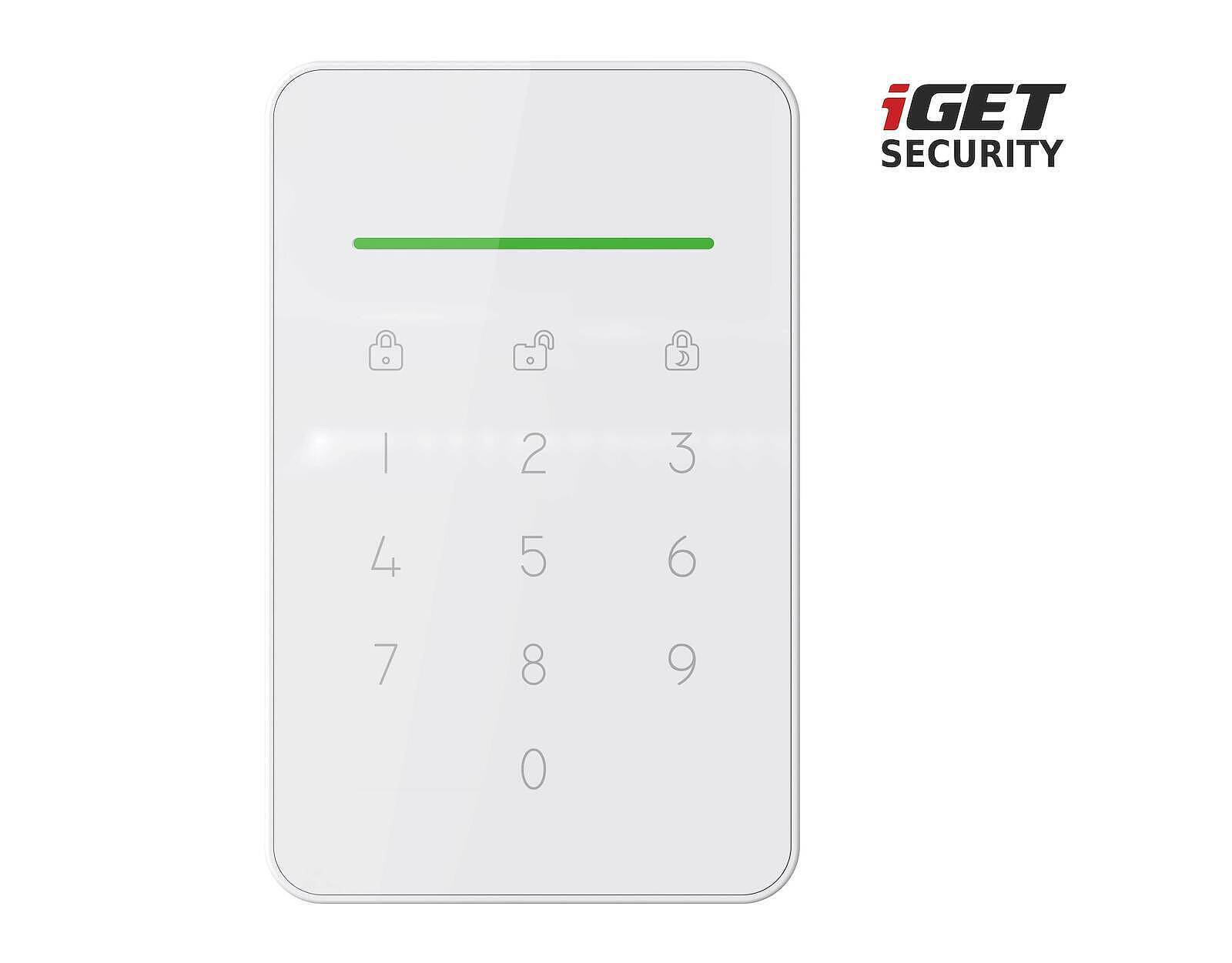 Klávesnica iGET SECURITY EP13 Bezdrôtová, s RFID čítačkou pre alarm iGET SECURITY M5
