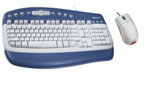 Klávesnica+myš MS MultiMedia Optical Value Pack White/Black Eng K96-00003