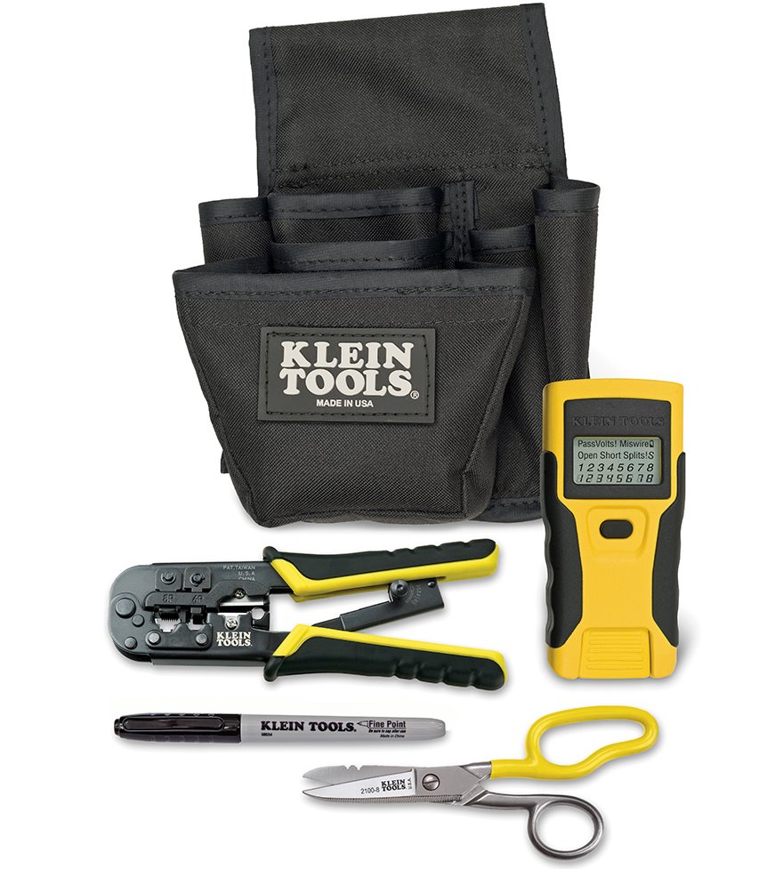 KLEIN TOOLS LAN Installer Starter Kit Modular - LAN Scout Junior + náradie VDV026-812