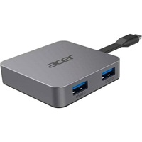 Kľúč ACER 7v1 typu C: 3 x USB3.0, 1 x HDMI, 1 x pd typu C, 1 x čítačka sd kariet, 1 x čítačka tf kariet HP.DSCAB.014