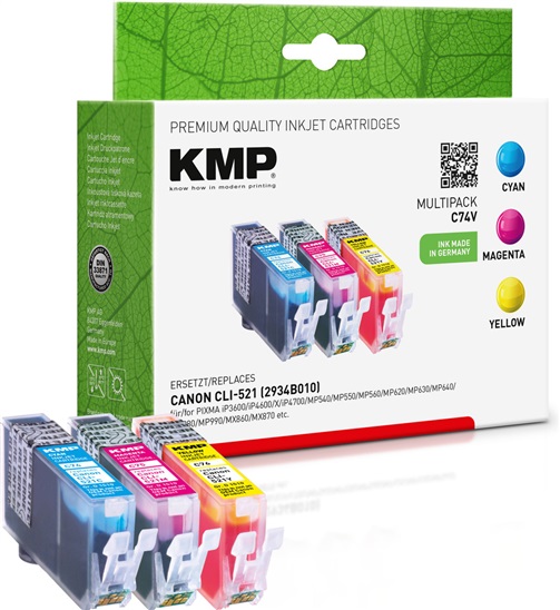 KMP C74V / Multipack CLI-521C,CLI-521 4260324215665