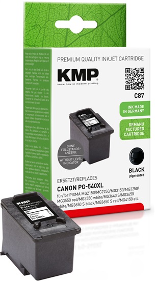 KMP C87 / PG-540XL black 4011324151602
