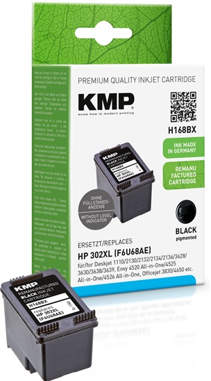 KMP H168BX (HP 302 Black XL) 4011324211122