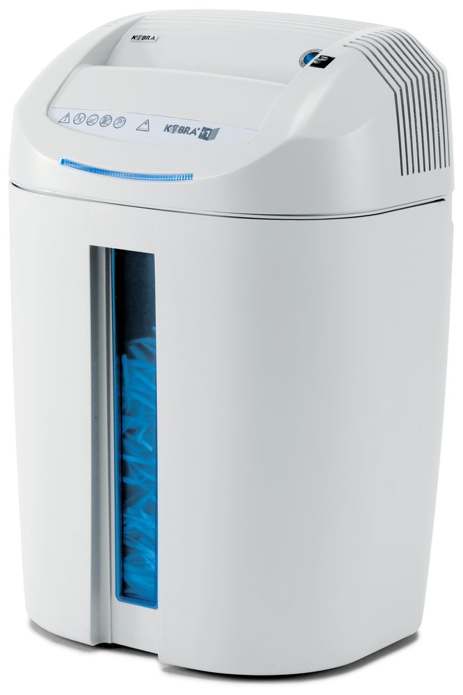 KOBRA skartovač +1 CC4/ příčný řez 3,5 x 40 mm/ A4/ kapacita 14 listů/ objem koše 38l/ stupeň utajení P4/ mo KOBRA-1-CC4