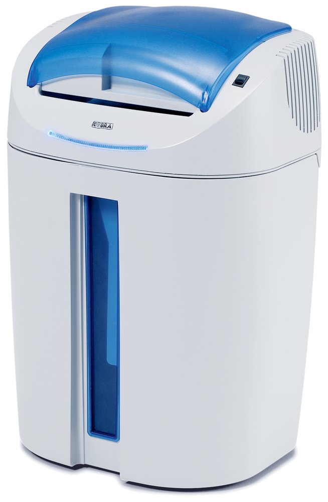 KOBRA skartovač +2 SS4/ proužkový řez 3,8 mm/ A4/ kapacita 19 listů/ objem koše 38l/ stupeň utajení P2/ modr KOBRA-2-SS4