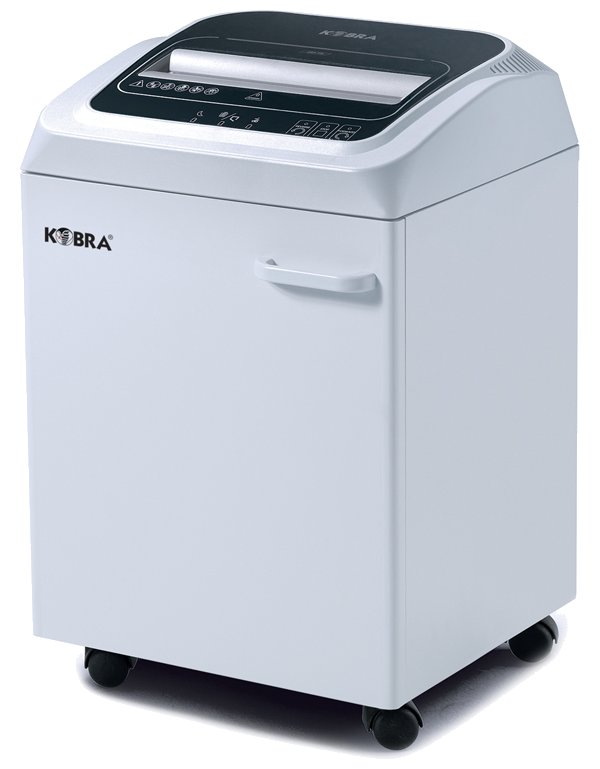 KOBRA skartovač 245 TS HS-6/ příčný řez 0,8 x 5 mm/ A4/ kapacita 4 listy/ objem koše 40l/ stupeň utaje KOBRA-245-TS-HS-6